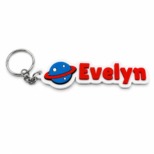 Planet name tag for kids