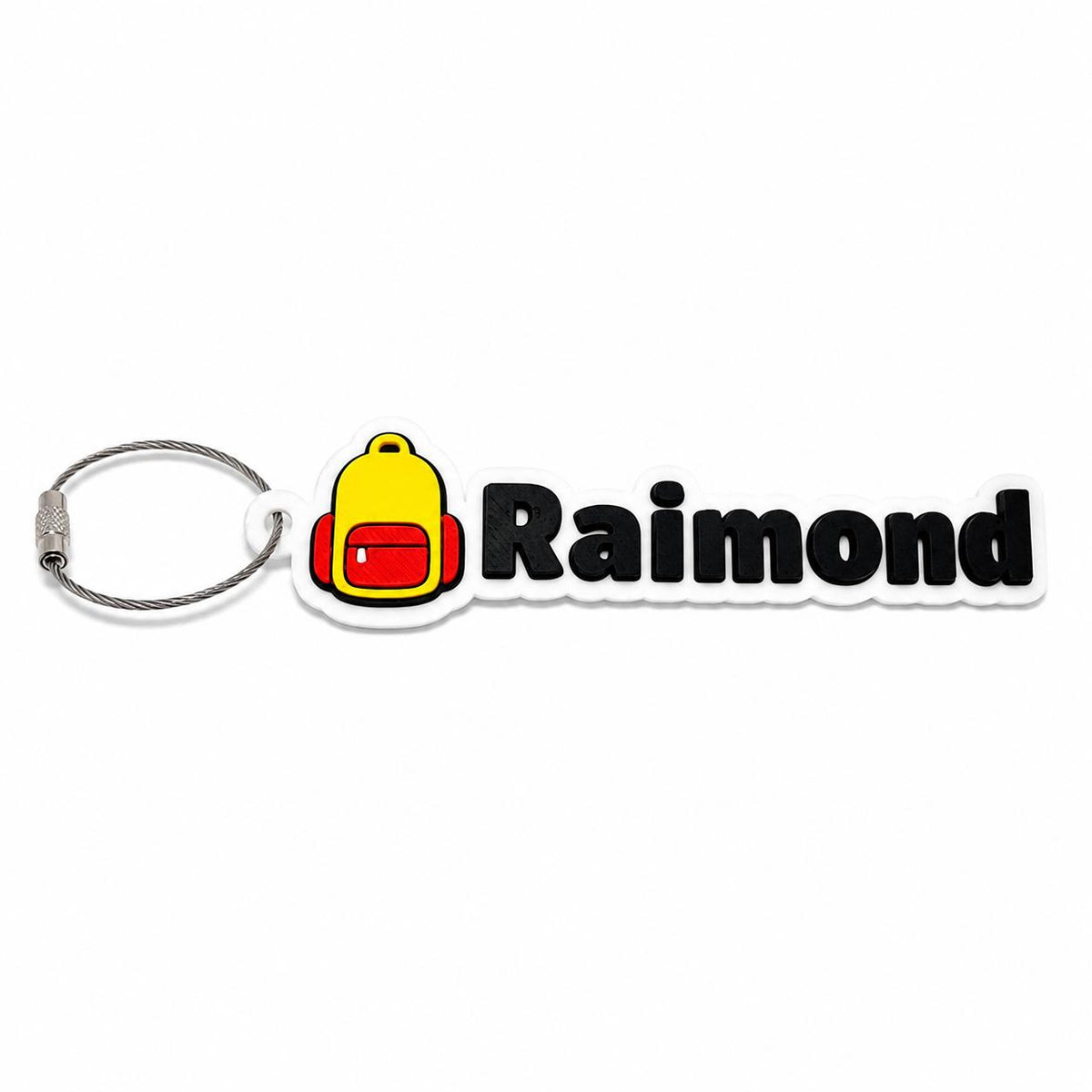 Backpack name tag for kids