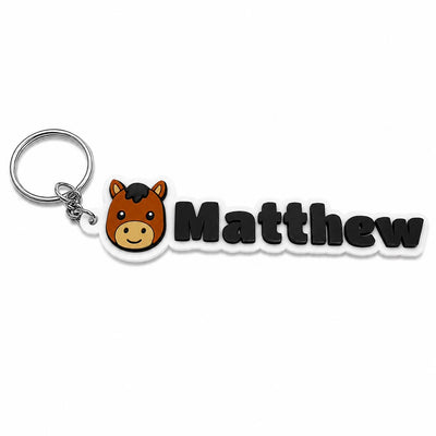 Donkey name tag for kids