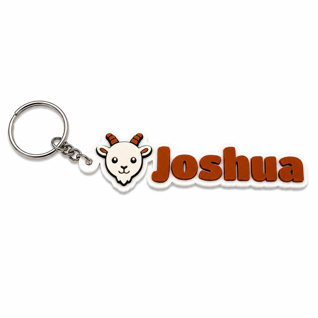 Goat name tag for kids