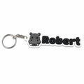 Hippo name tag for kids