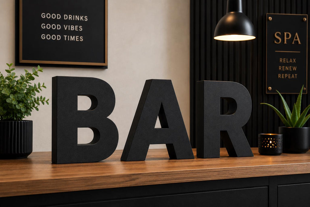 Custom 3D Letters