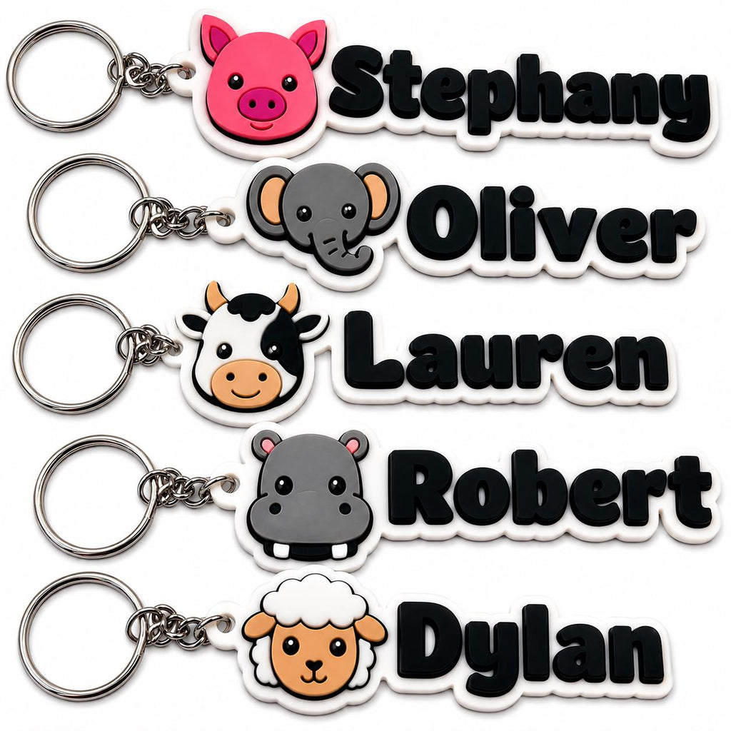 Goat name tag for kids