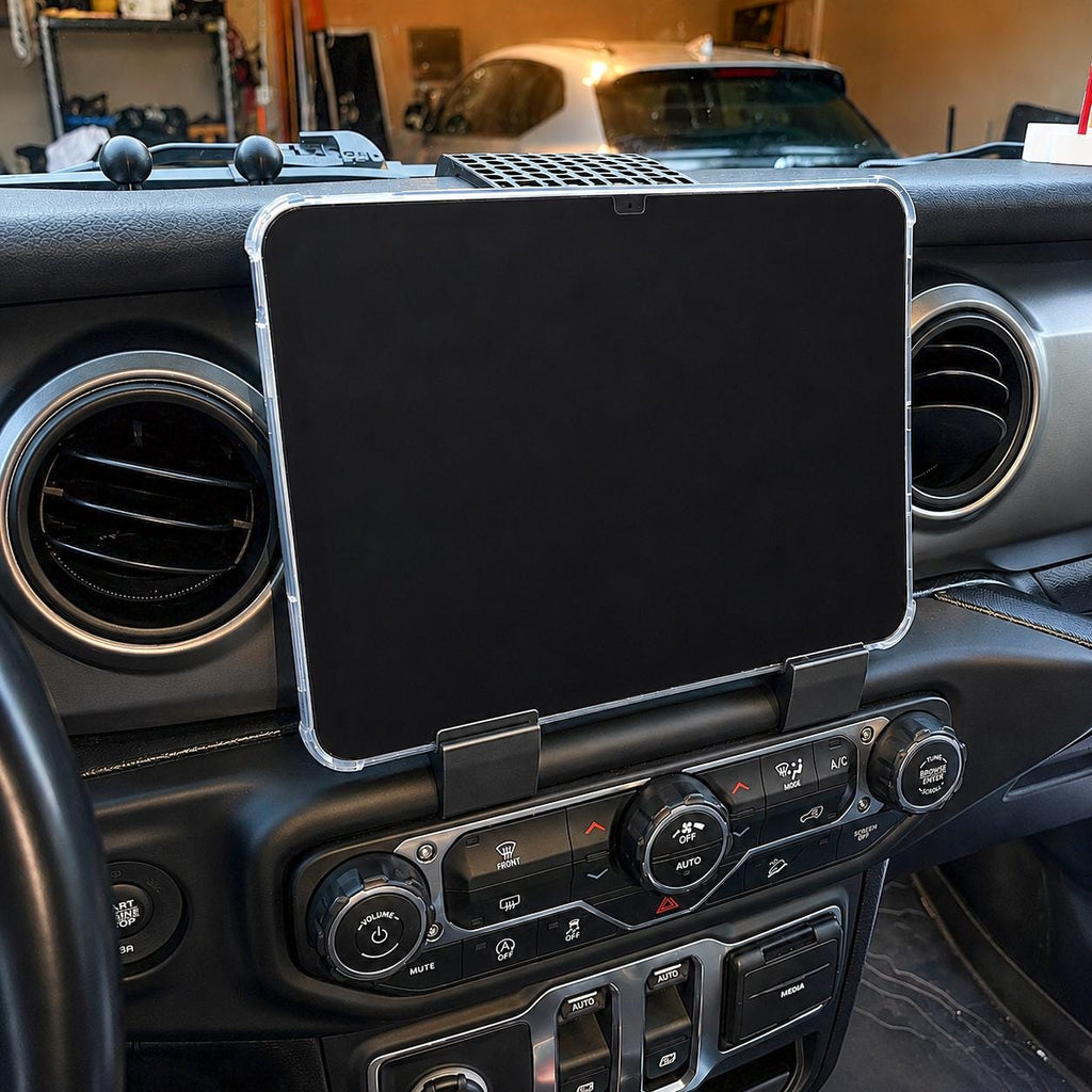 iPad / Tablet Mount For Jeep Wrangler JL and Gladiator JT 2018-2025