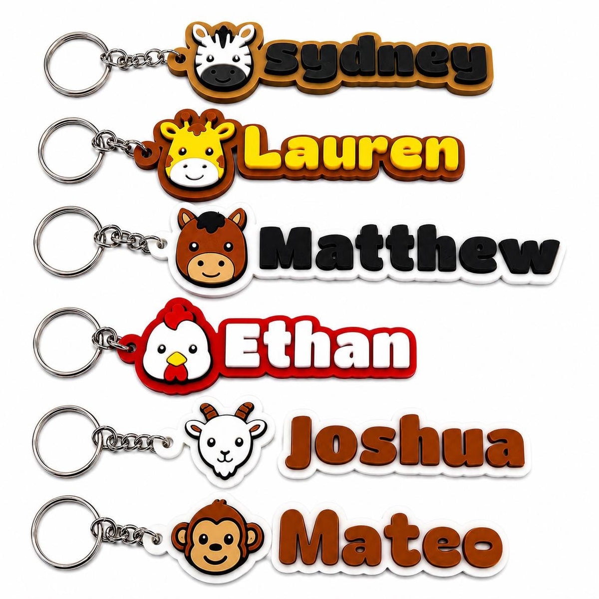 Cow name tag for kids