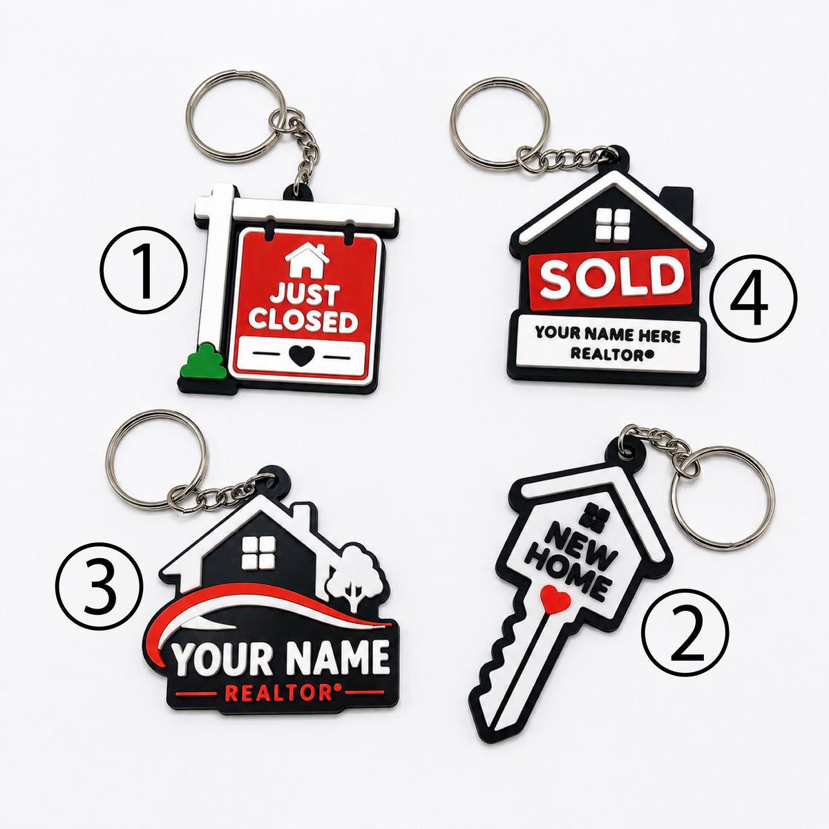 Realtor NFC keychain digital business card