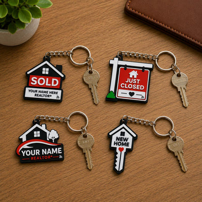 Realtor NFC keychain digital business card