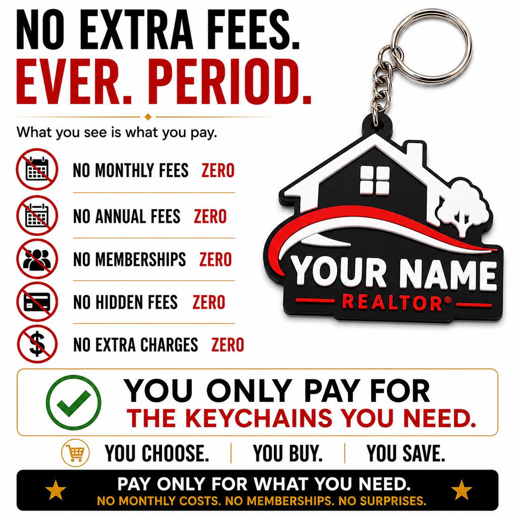 Realtor NFC keychain digital business card