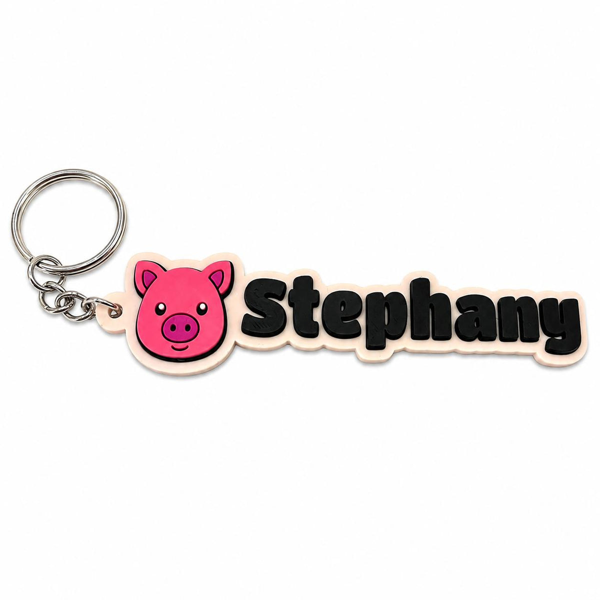 Pig name tag for kids