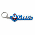 Rocket name tag for kids