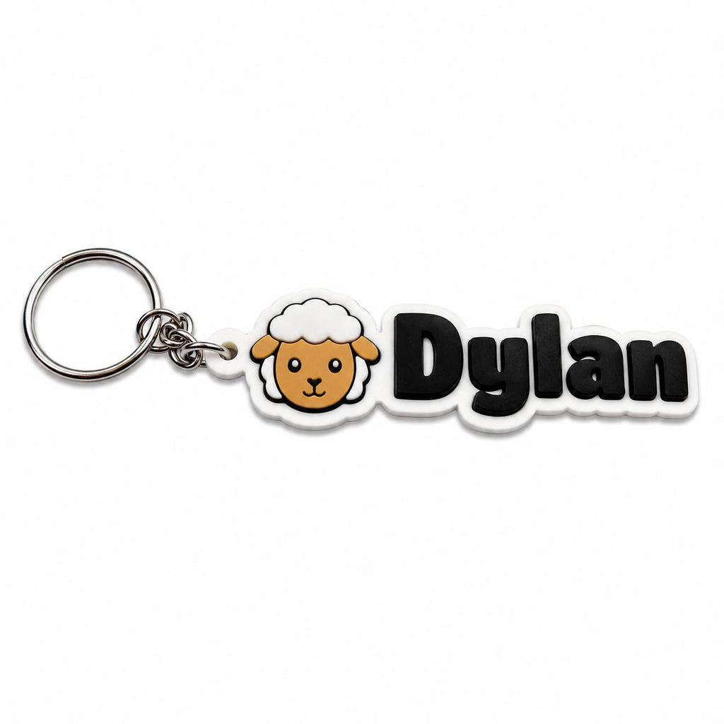 Sheep name tag for kids