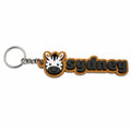 Zebra name tag for kids